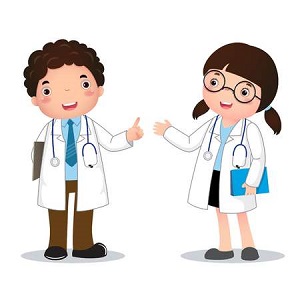 いしゃ(ishya) : doctor (in hospital)